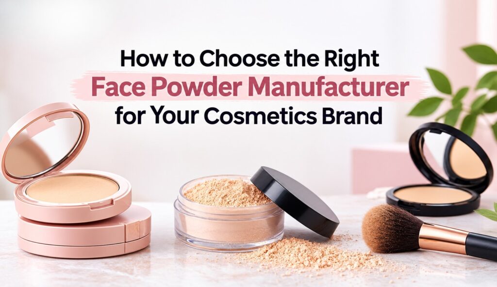 How to Choose the Right Face Powder Manufacturer for Your Cosmetics Brand